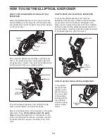 Preview for 13 page of ProForm 480 Le Elliptical User Manual