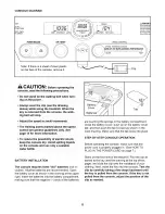 Preview for 8 page of ProForm 480 Pi User Manual