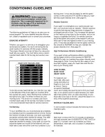 Preview for 14 page of ProForm 480 Pi User Manual