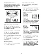 Preview for 10 page of ProForm 485 E Eng/french User Manual