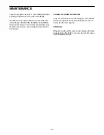 Preview for 11 page of ProForm 485 E Eng/french User Manual