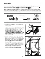 Предварительный просмотр 5 страницы ProForm 485 Pi Treadmill Manual