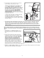 Предварительный просмотр 9 страницы ProForm 490 Cx Treadmill (Russian) 