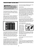 Preview for 14 page of ProForm 490 LS CrossWalk User Manual