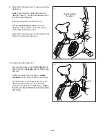 Preview for 10 page of ProForm 5.0 Es Bike Manual