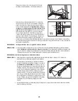 Preview for 23 page of ProForm 5.2 Treadmill (Hungarian) Felhasználói Kézikönyv