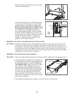 Предварительный просмотр 26 страницы ProForm 5.5 Crosstrainer Treadmill Manual