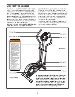 Preview for 3 page of ProForm 500 Ekg Elliptical (Dutch) Gebruiksaanwijzing