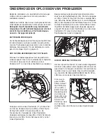 Preview for 12 page of ProForm 500 Ekg Elliptical (Dutch) Gebruiksaanwijzing