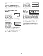 Предварительный просмотр 18 страницы ProForm 500 Zlt Treadmill (Hungarian) Hasznalati Utasitas Manual