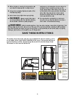 Preview for 4 page of ProForm 505s CrossTrainer User Manual