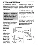 Preview for 7 page of ProForm 530 Si Manual