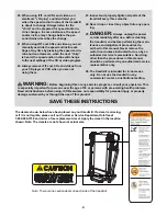 Preview for 4 page of ProForm 530i Treadmill User Manual