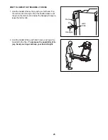 Preview for 25 page of ProForm 530i Treadmill User Manual