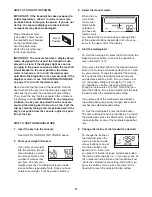 Предварительный просмотр 11 страницы ProForm 565 Crosstrainer Treadmill User Manual