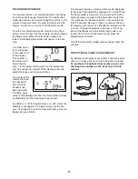 Предварительный просмотр 17 страницы ProForm 565 Crosstrainer Treadmill User Manual