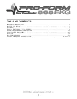 Preview for 2 page of ProForm 565 Ekg Elliptical Manual