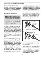 Preview for 12 page of ProForm 580 Lt Treadmill Manual