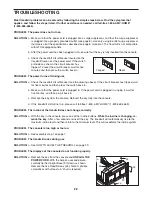 Предварительный просмотр 22 страницы ProForm 580 X Treadmill User Manual