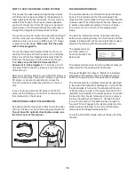 Preview for 18 page of ProForm 585 Cs Treadmill Manual