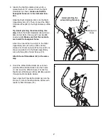 Предварительный просмотр 7 страницы ProForm 585 Cse Elliptical Manual