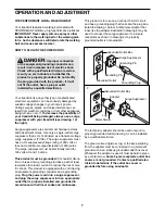 Preview for 7 page of ProForm 585 Treadmill User Manual