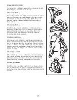 Preview for 21 page of ProForm 590e Elliptical User Manual