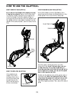 Preview for 15 page of ProForm 6.0 CE User Manual