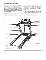 Preview for 5 page of ProForm 6.0 GSX PFTL51105.3 User Manual