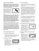 Preview for 14 page of ProForm 6.0 Zt Treadmill User Manual