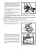 Preview for 7 page of ProForm 605 Hr Elliptical User Manual