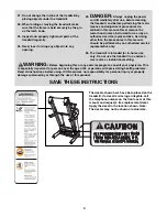 Preview for 4 page of ProForm 620 V Treadmill User Manual