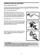 Preview for 11 page of ProForm 620 V Treadmill User Manual