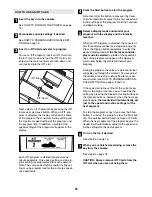 Preview for 23 page of ProForm 620 V Treadmill User Manual