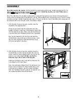 Preview for 6 page of ProForm 625 User Manual