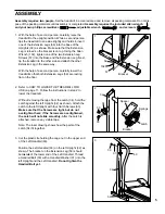 Preview for 5 page of ProForm 625ex Treadmill User Manual