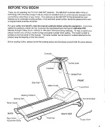 Предварительный просмотр 5 страницы ProForm 626 Exp Treadmill Manual