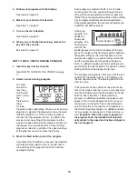 Preview for 14 page of ProForm 660 CrossTrainer User Manual