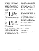 Preview for 15 page of ProForm 660 CrossTrainer User Manual