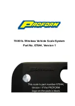 Preview for 1 page of ProForm 67644 Instructions Manual