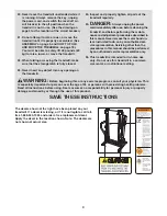 Preview for 4 page of ProForm 680 XP Crosstrainer User Manual