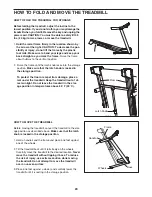 Preview for 23 page of ProForm 7.0 Crosstrainer Treadmill User Manual