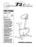 ProForm 7.2c Manual preview