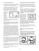 Предварительный просмотр 20 страницы ProForm 700 Zlt Cwl Treadmill (Spanish) Manual Del Usuario