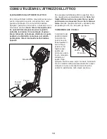 Preview for 10 page of ProForm 700tr Elliptical (Italian) Manuale D'Istruzioni