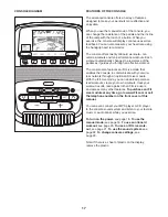 Предварительный просмотр 17 страницы ProForm 710 E Elliptical User Manual