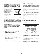 Предварительный просмотр 18 страницы ProForm 710 E Elliptical User Manual