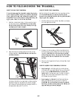 Preview for 22 page of ProForm 710 Zlt Treadmill User Manual