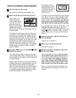 Preview for 12 page of ProForm 725 Fp Treadmill User Manual