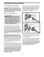 Предварительный просмотр 9 страницы ProForm 745cs User Manual